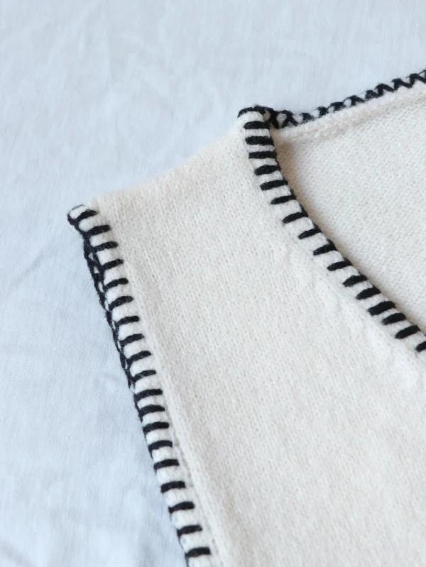 New Arrival Women's Knit Sweater | Casual Color Block Pullover with Front Wrap Design - Image 5
