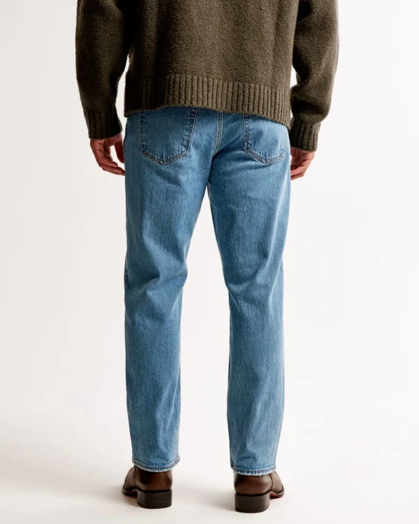 Apparel Jeans Men Bule Vintage Athletic Loose Jeans Casual Cozy Fashion High Quality Jeans for Men - Image 4