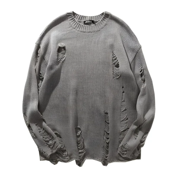 Europe and the United States High Street Fashion Dark Black Hole Hoodie Men's Punk Hip-hop Loose Long-sleeved Sweater