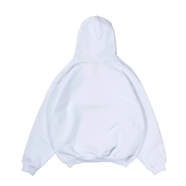 Drop Shoulder Hoodie for Mens Blank Plain HeavyweightHoodies Streetwear Wash Patch Embroidery Distressed Hoodies - Image 2