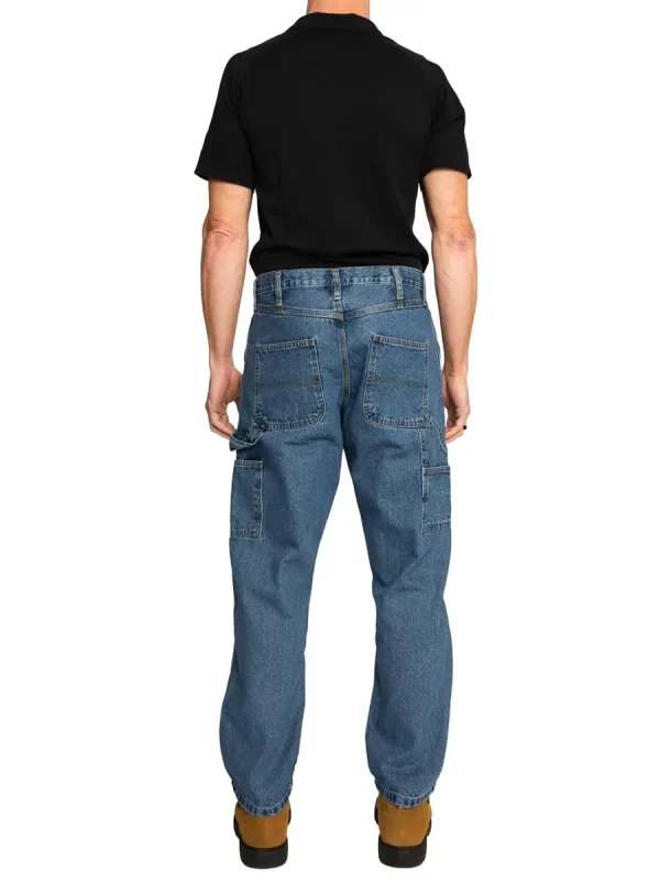 Carpenter Denim Jeans, Relaxed Fit, Utility Pocket Hammer Loop - Image 6