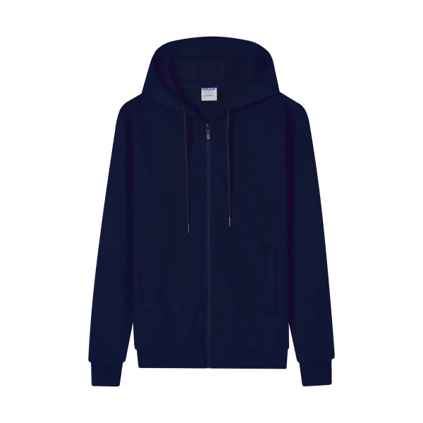 Embroidered Oversized Hoodie Plus Size Men's Hoodies Sweatshirts Heavyweight French Terry Embroidery Hoodies Men - Image 2