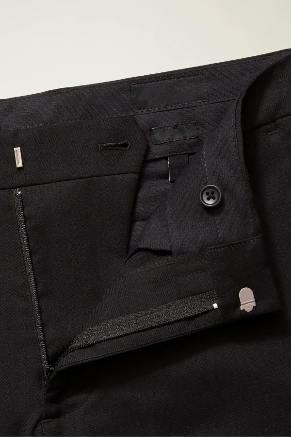 Elegant Men's Suit Pants Wool Black Italian Style Slim and Comfortable High Quality Dress Pant for Men Suit - Image 6