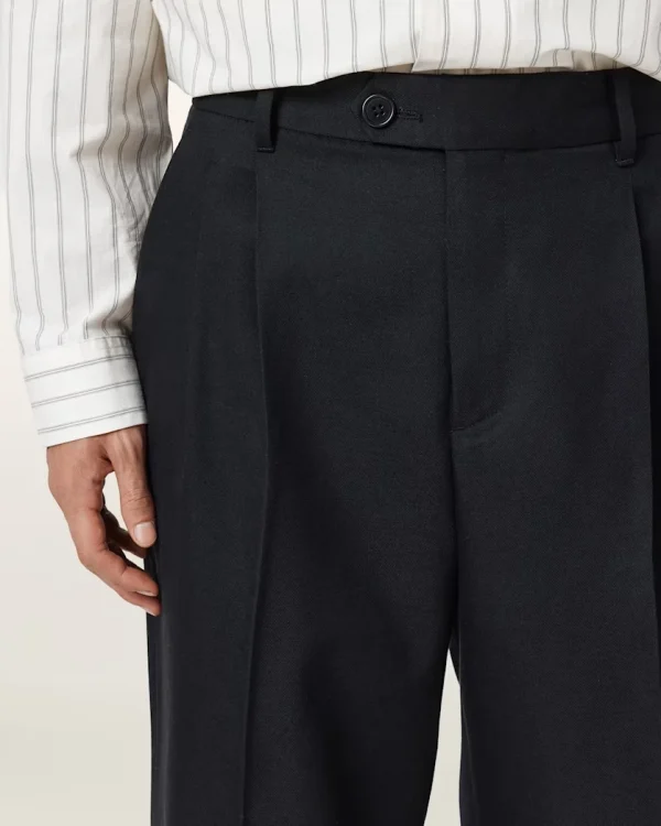 Apparel Men's Sweatpants Black Straight Legs 100% Cotton Fabric Color Casual Fashion Pants for Men - Image 6