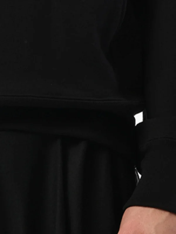 2025 Classic Black Man's Hoodie with High Quality 100% Cotton Drawstring Pullover Sweatshirt - Image 5