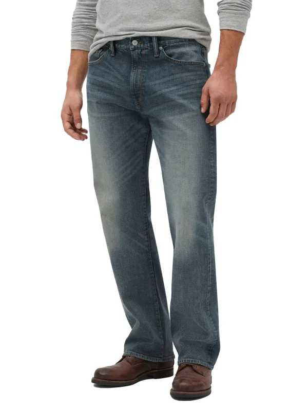 Men's Casual Relaxed High Quality Fit Denim Jeans - Image 3