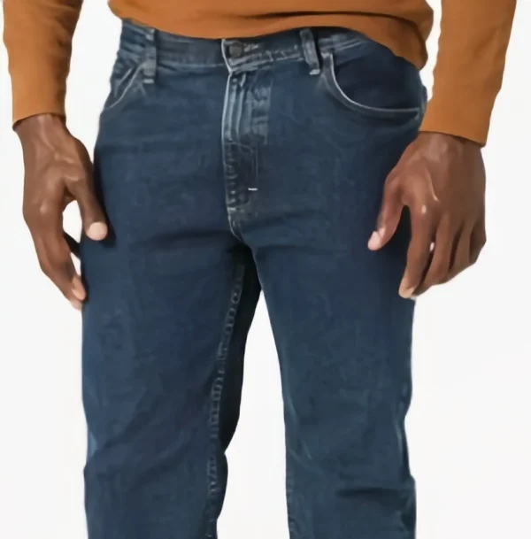 Authentic Men's Regular-fit Comfortable and Elastic-waist Denim Pants Jeans Fashionable