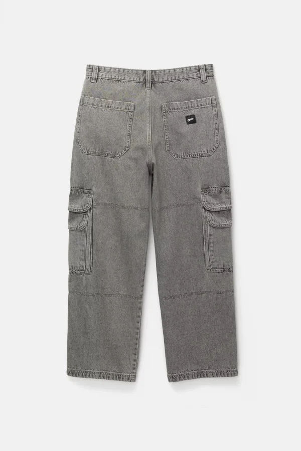 Men's Cargo Jeans 100% Cotton Fabric Zipper up Confort Fashion High Street High Quality Men's Jeans - Image 3
