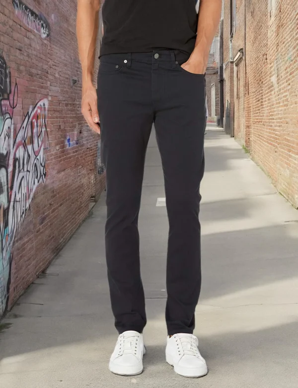 Slim Fit Khaki Pants for Men, 5-Pocket Stretch Twill - Image 6
