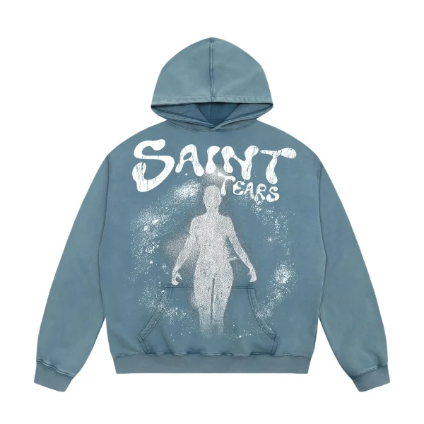 Acid Wash Mens Hoodies Pullover Oversized Casual Hoodie Graphic Print Hooded Vintage Sweatshirt Streetwear Unisex - Image 4