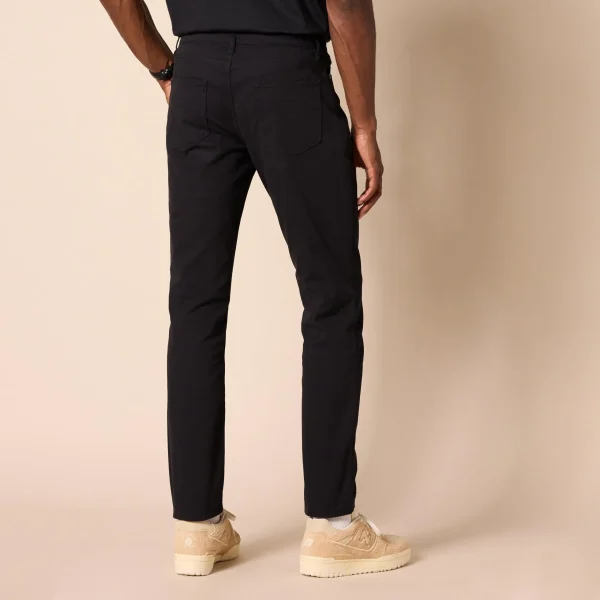 Men's Slim-Fit Pants, 5-Pocket Stretch Twill Own Design - Image 5
