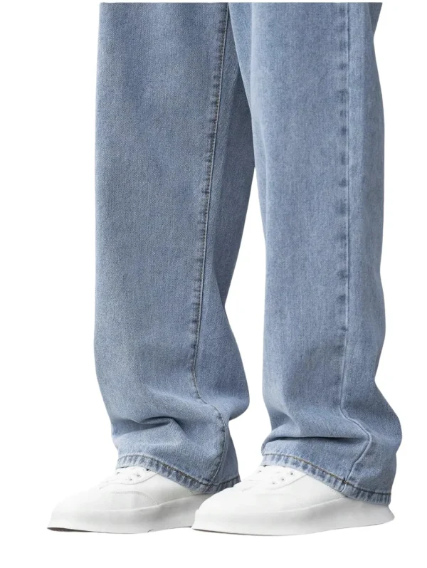 Baggy Jeans for Men Y2K Streetwear Vintage Wide Leg Loose Fit Denim Pants Hip Hop Skater Carpenter Jeans - Image 6