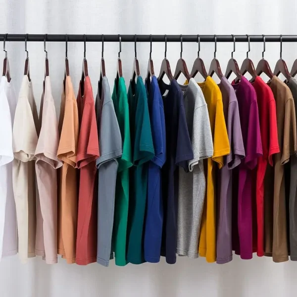 High Quality 100% Cotton 210gsm Colors Men Women Unisex Blank Casual Men's T-shirt Summer T-shirt for Men - Image 3