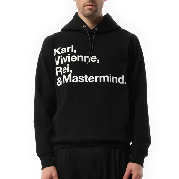 2025 Classic Black Man's Hoodie with High Quality 100% Cotton Drawstring Pullover Sweatshirt - Image 2