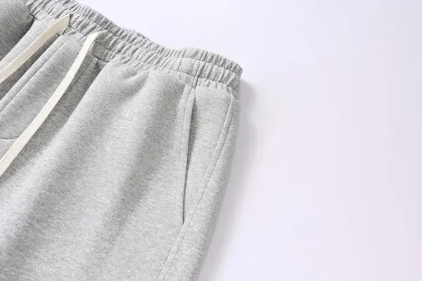 Men's Lightweight Cotton Sports Pants with Drawstring Pockets for Jogging. Suitable for Casual, Gyms, Running, - Image 5
