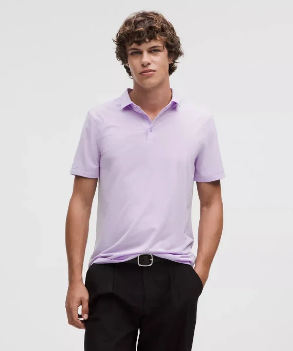 Men's Evolution Short-Sleeve 100% Cotton High Quality Casual Polo Shirt
