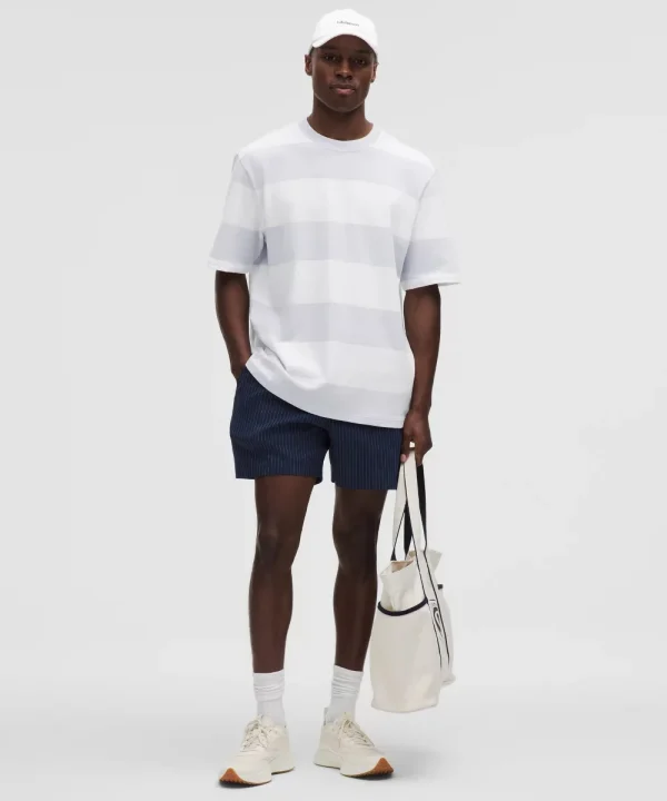 Heavyweight High Quality Cotton Jersey T-Shirt Stripe - Image 6