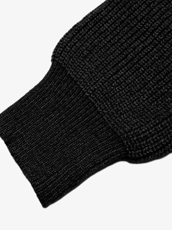 Men's Oversized Sweater Long Sleeve  Casual Knitted Pullover Sweater Crewneck Contrast Fine Knitted Sweaters - Image 3