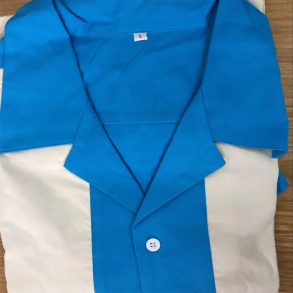 Men's 1950s Men's Clothing Cotton Men's Shirt Short Sleeved Retro 1950s Bowling Casual Button up Shirt - Image 5