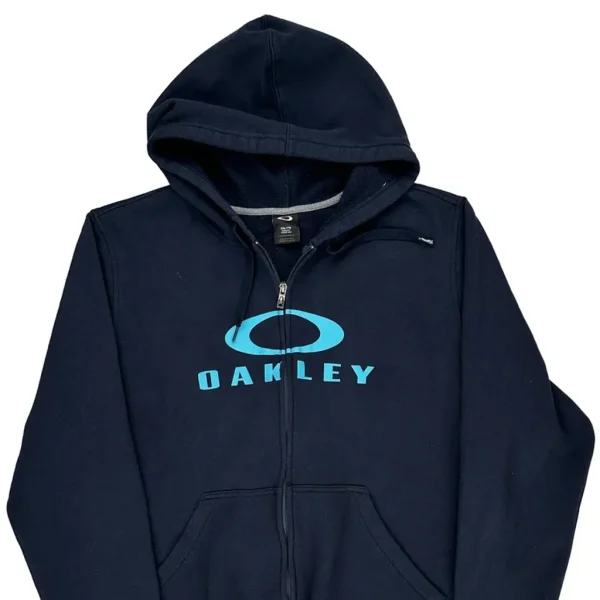 2025 New Style Autumn Man's Navy Cotton Blend Casual Hooded Shirt Hoodie High Quality Terry Fleece Hoodie - Image 2
