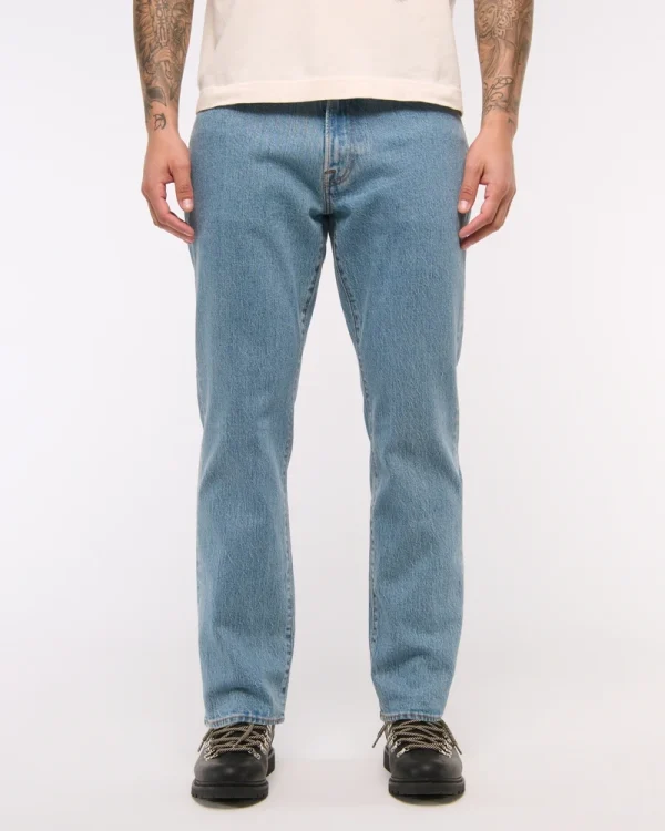 Apparel Jeans Men Bule Vintage Athletic Loose Jeans Casual Cozy Fashion Streetwear Jeans for Men - Image 2