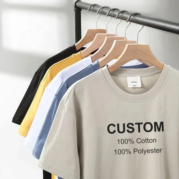 100% Cotton T Shirt Plain White Tshirt for Men Plus Size Men's T-shirts Cotton Designer Tshirt Tshirt Cotton