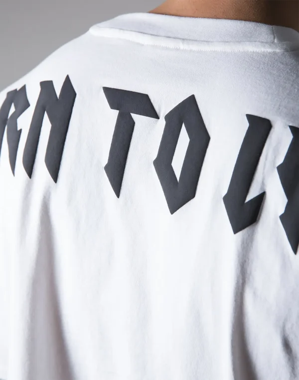 New Fashion Quality Fitness Sport Wear Men's Tshirt Puff Printing Cotton Oversize Crew Neck T Shirt - Image 3