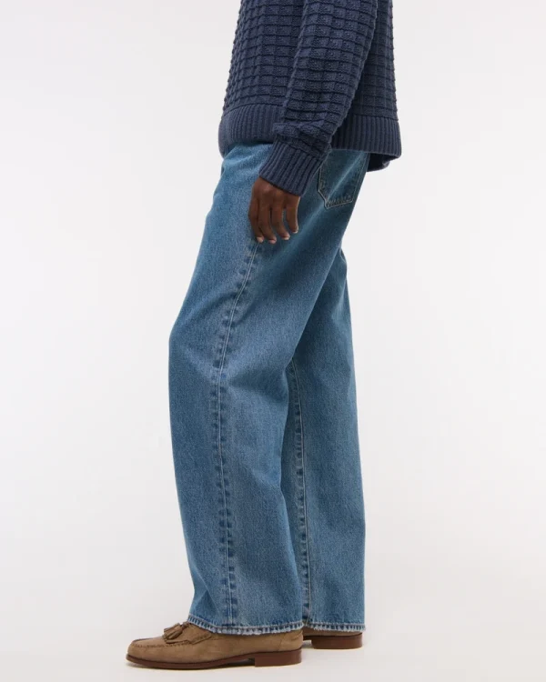 Apparel Men's Jeans 100% Cotton Dark Bule Vintage Workwear Baggy Jeans Printing Fashion Cozy Jeans for Men - Image 3
