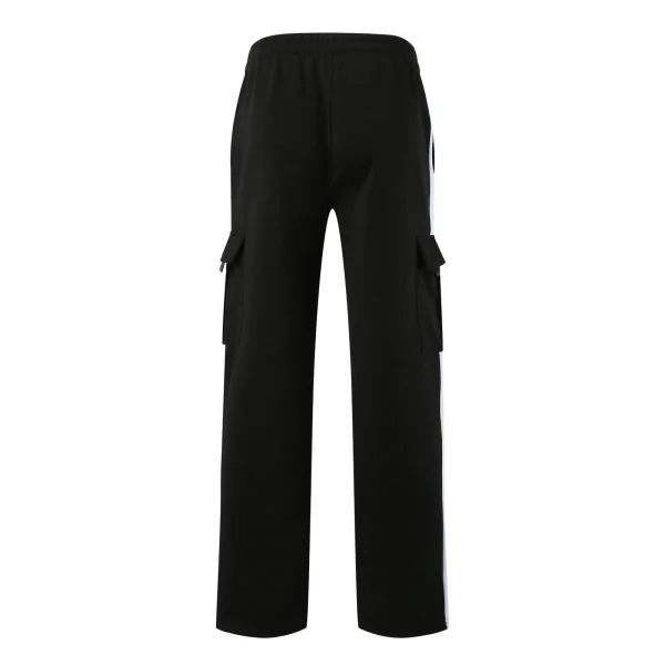 Cargo Pants Men's Sweatpants Autumn Patchwork Solid Color Casual Sports Loose Straight Pants Trousers for Men - Image 6