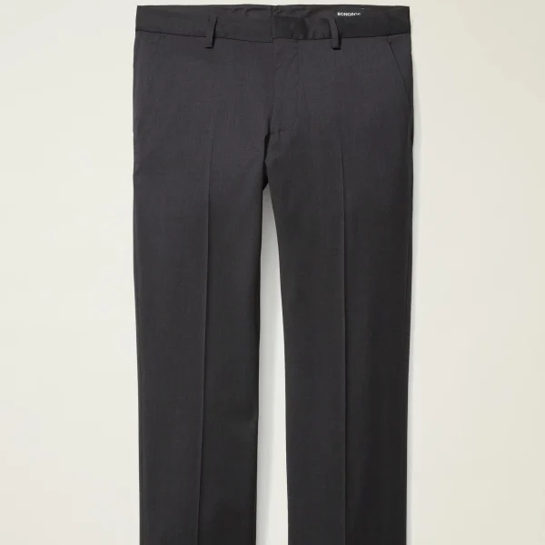Italian Style Men's Suit Pant Wool Black Formal and Comfortable High Quality Dress Pant for Men Suit