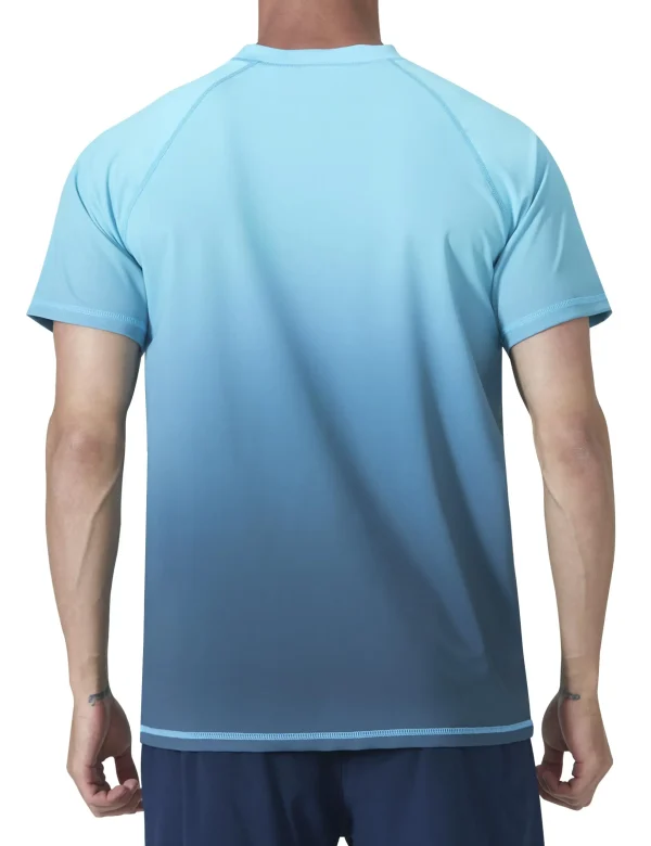 Men's T-shirts Swimming Shirts Sunscreen Clothes Sunscreen T-shirts Quick Drying Fishing Beach T-shirts - Image 6