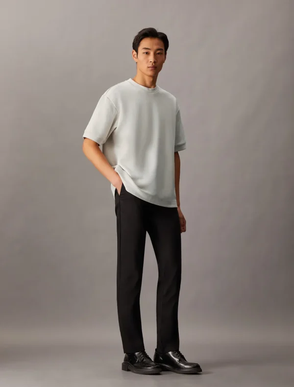 Men's Casual Combed Lightweight Interlock Cotton Crewneck T-Shirt - Image 3