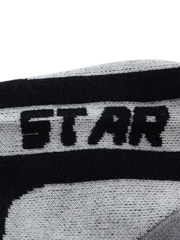 Mens Knit Sweater Grandpa Vintage Knitted Sweaters Oversized Striped Spring Pullover Casual Long Sleeve Pullovers - Image 6