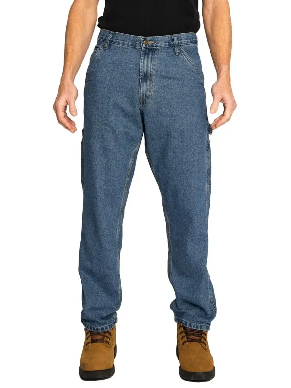 Carpenter Denim Jeans, Relaxed Fit, Utility Pocket Hammer Loop - Image 4