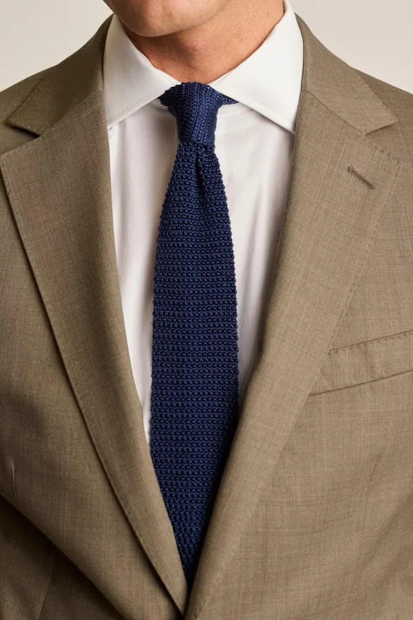 blazer Men Suit 97% Wool Khaki Elegant Stylish Crisp Fashion High Quality Single Button Suit for Men - Image 6