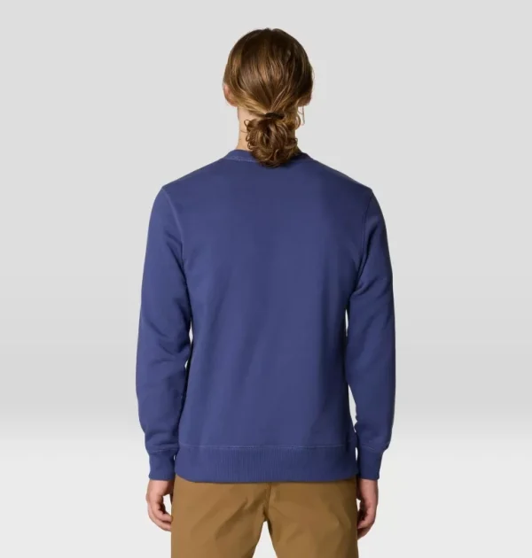Apparel Men's Hoodies Navy Bule Cotton Graphic Mountain Sunset Pullover Sweatshirts Hoodies for Men - Image 4