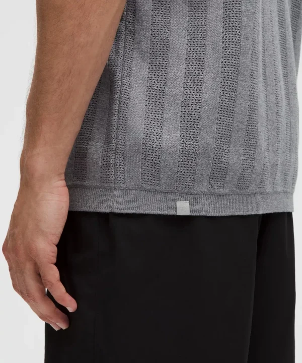 Casual Man''s Cotton-Blend Short-Sleeve Polo Graph - Image 4
